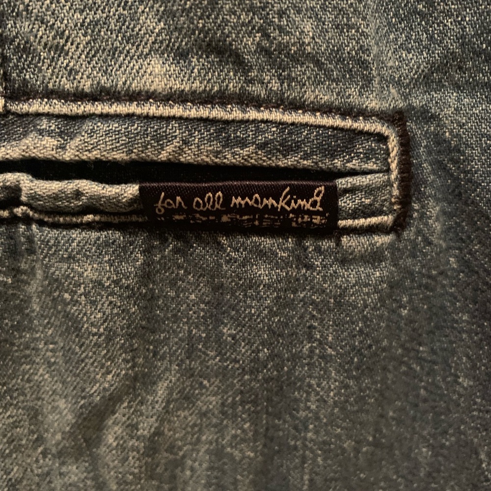 7 For All Mankind Denim Jumpsuit - Picture 15 of 16
